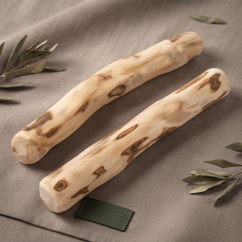 Bâton de Mastication en Bois de Caféier Naturel Oukita - Soin Dentaire & Apaisement