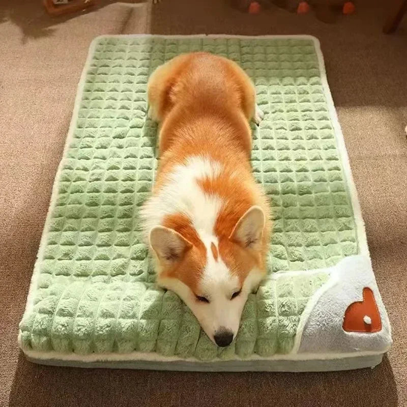 Tapis Apaisant Matelassé & Déhoussable Oukita - Tapis Moelleux pour Chien & Chat
