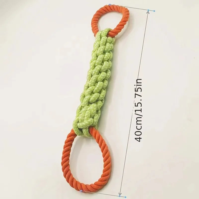 Corde à Nœuds Résistante & Mastication Oukita - Jouet Solide pour Hygiène Dentaire & Jeux d'Extérieur