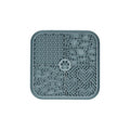 Tapis de Léchage Anti-Stress 4 Zones Oukita - Tapis d'Occupation pour Chien & Chat (20x20 cm)